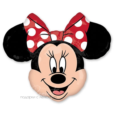 Фольгированный шар Минни Маус